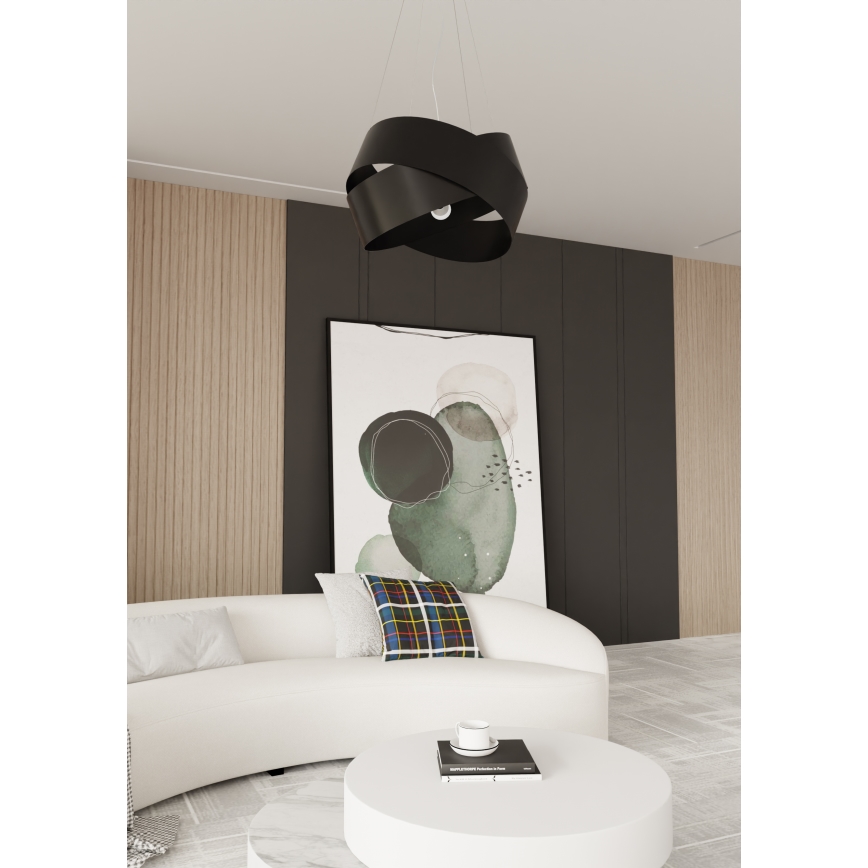 Pendel VIENO 3xE27/15W/230V sort