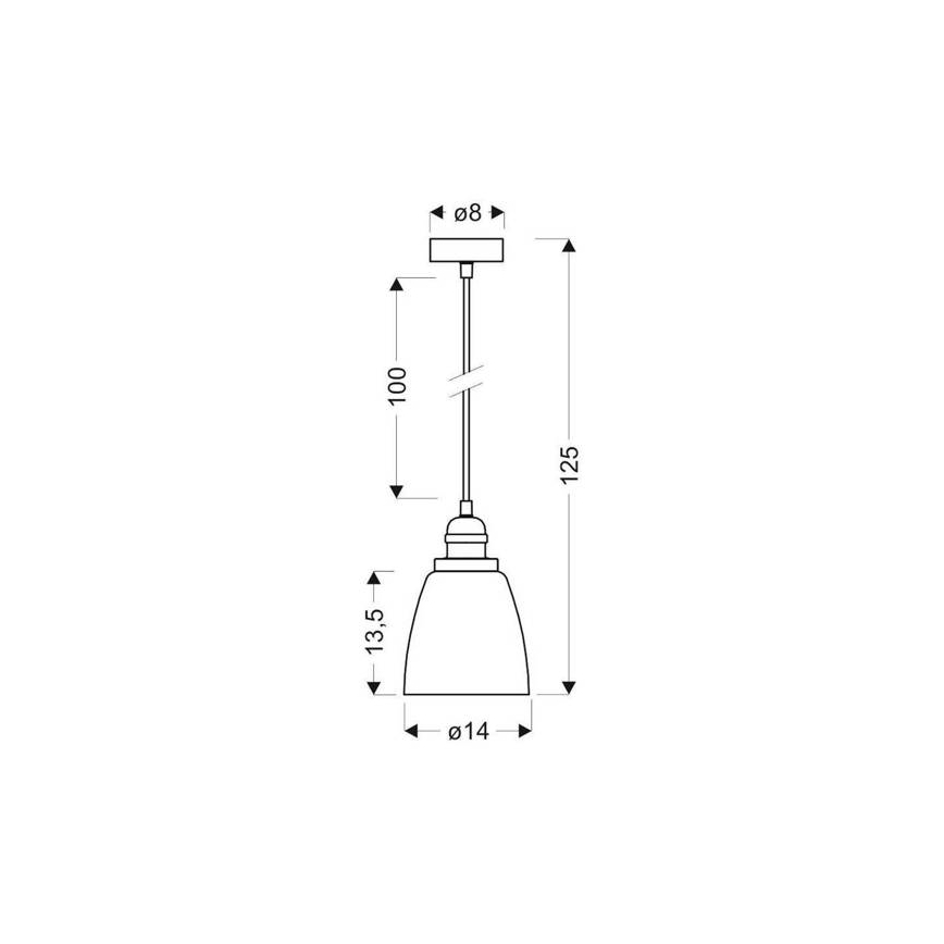 Pendel VOICE 1xE27/40W/230V