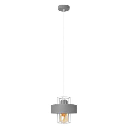 Pendel VOLTA 1xE27/15W/230V grå
