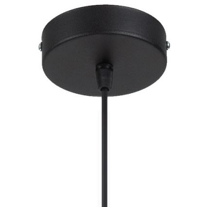 Pendel WILL 1xE27/60W/230V sort