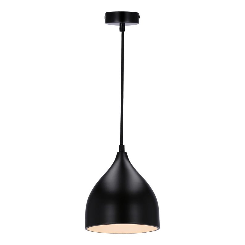 Pendel YSTAD 1xE27/40W/230V sort