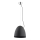 Pendel ZETES 1xE27/15W/230V sort
