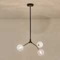 Pendellampe 3xG9/15W/230V grå