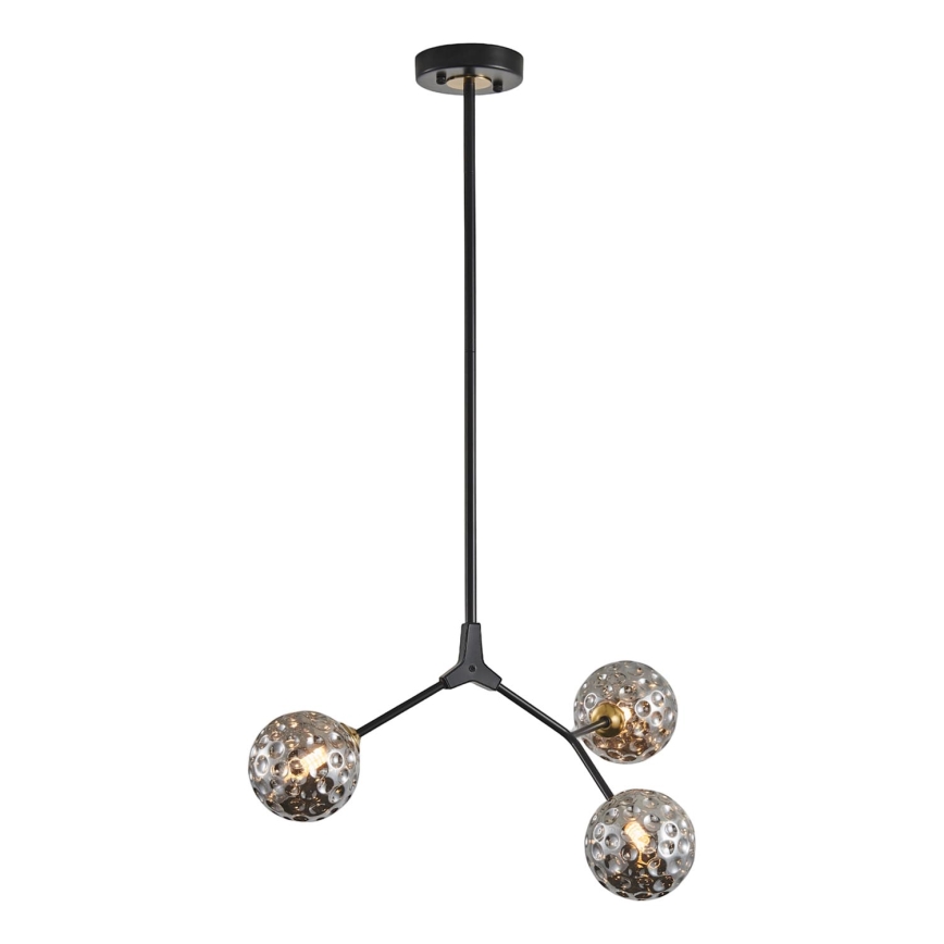 Pendellampe 3xG9/15W/230V grå