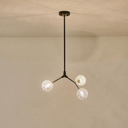 Pendellampe 3xG9/15W/230V grå