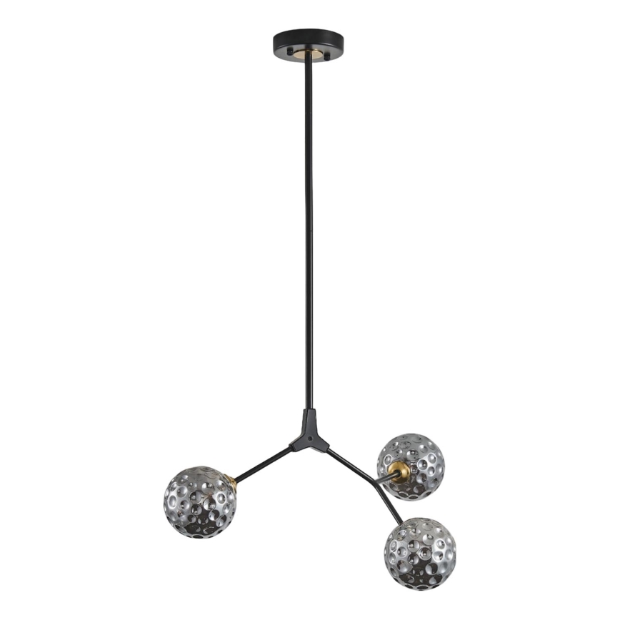 Pendellampe 3xG9/15W/230V grå