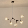 Pendellampe 5xG9/15W/230V grå
