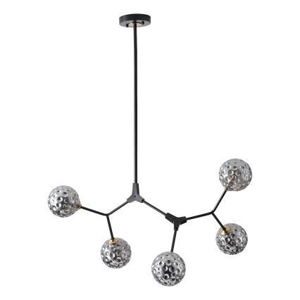 Pendellampe 5xG9/15W/230V grå