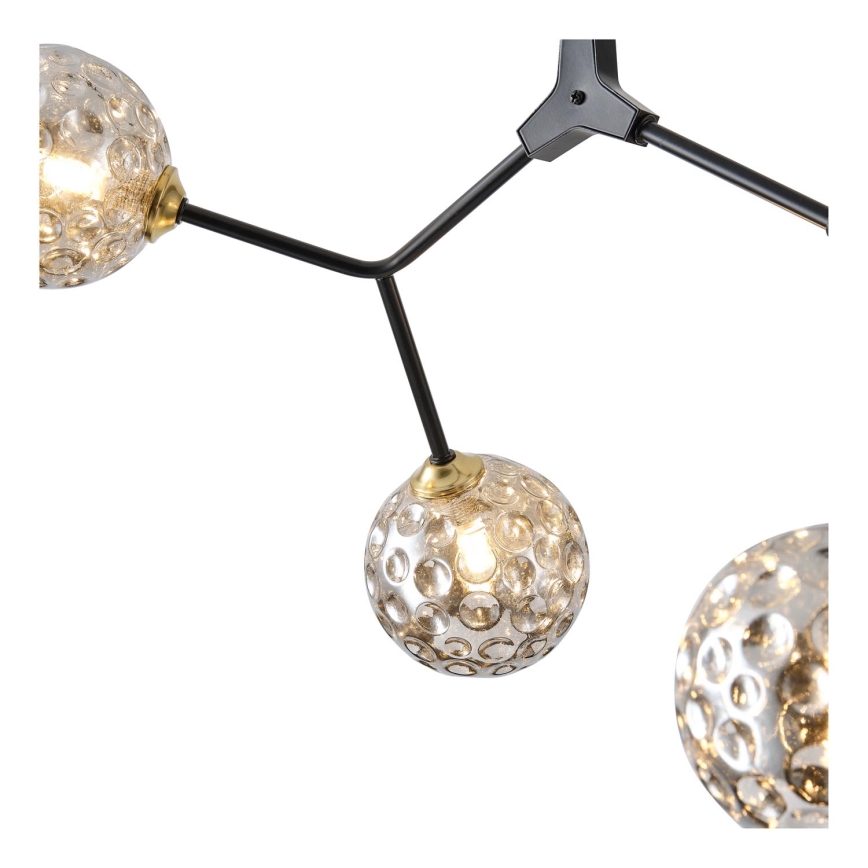 Pendellampe 5xG9/15W/230V grå