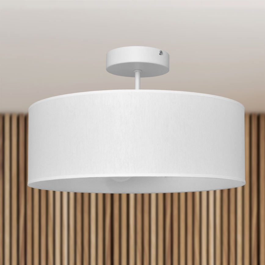 Pendellampe ALBA 3xE27/15W/230V hvid