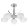 Pendellampe AMOS 5xE27/40W/230V skinnende krom
