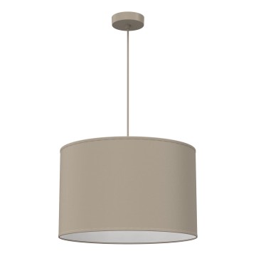 Pendellampe ARDEN med ledning 1xE27/15W/230V Ø 40 cm, beige