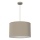 Pendellampe ARDEN med ledning 1xE27/15W/230V Ø 40 cm, beige