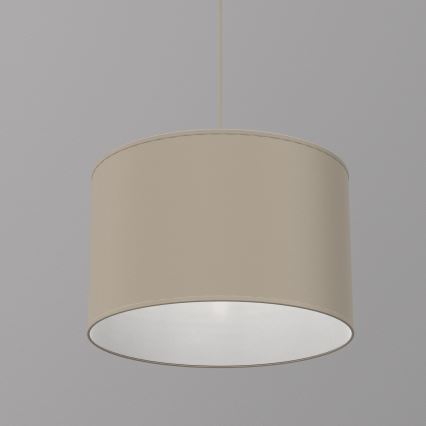 Pendellampe ARDEN med ledning 1xE27/15W/230V Ø 40 cm, beige
