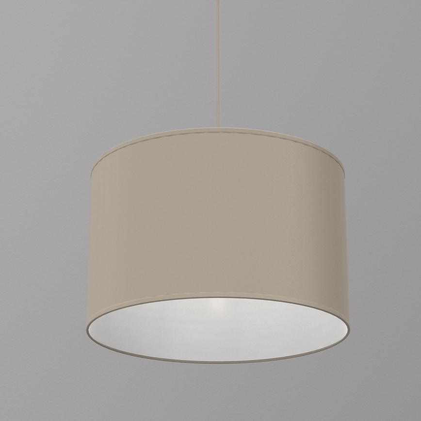 Pendellampe ARDEN med ledning 1xE27/15W/230V Ø 40 cm, beige