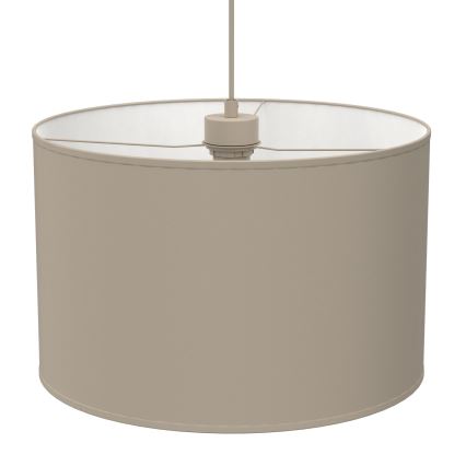 Pendellampe ARDEN med ledning 1xE27/15W/230V Ø 40 cm, beige
