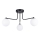 Pendellampe ASTRAL 3xG9/8W/230V sort
