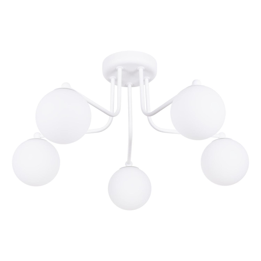 Pendellampe ASTRAL 5xG9/8W/230V hvid
