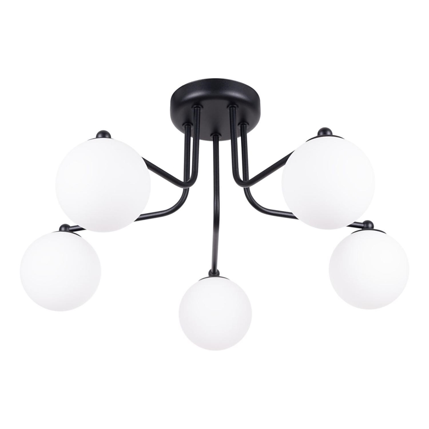 Pendellampe ASTRAL 5xG9/8W/230V sort