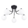 Pendellampe ASTRAL 5xG9/8W/230V sort
