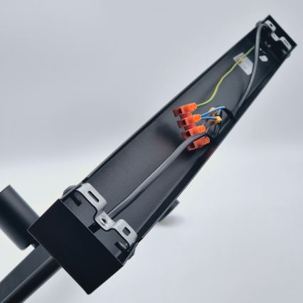 Pendellampe ASTRID 8xE27/60W/230V sort