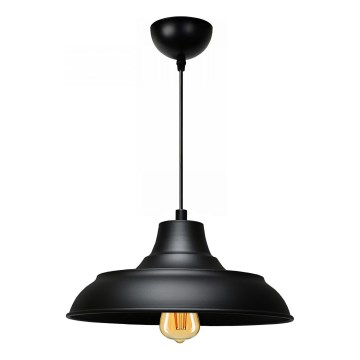 Pendellampe AYD 1xE27/40W/230V sort