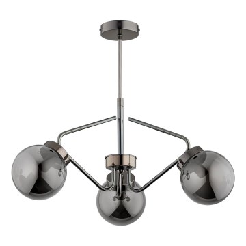 Pendellampe BARSUM 3xE14/10W/230V grå