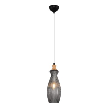 Pendellampe BOTTLE 1xE14/4W/230V røget