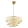 Pendellampe COUPER 1xE27/60W/230V creme/guld