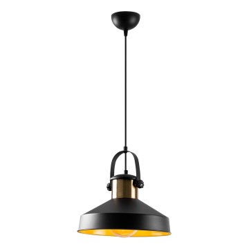 Pendellampe DODO 1xE27/40W/230V sort/bronz