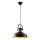Pendellampe DODO 1xE27/40W/230V sort/bronz