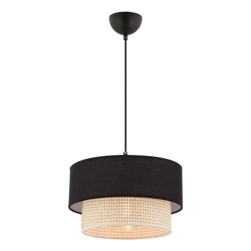 Pendellampe ECHO 1xE27/60W/230V sort/creme