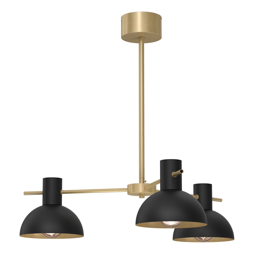 Pendellampe ESTATE MINI 3xE27/15W/230V sort