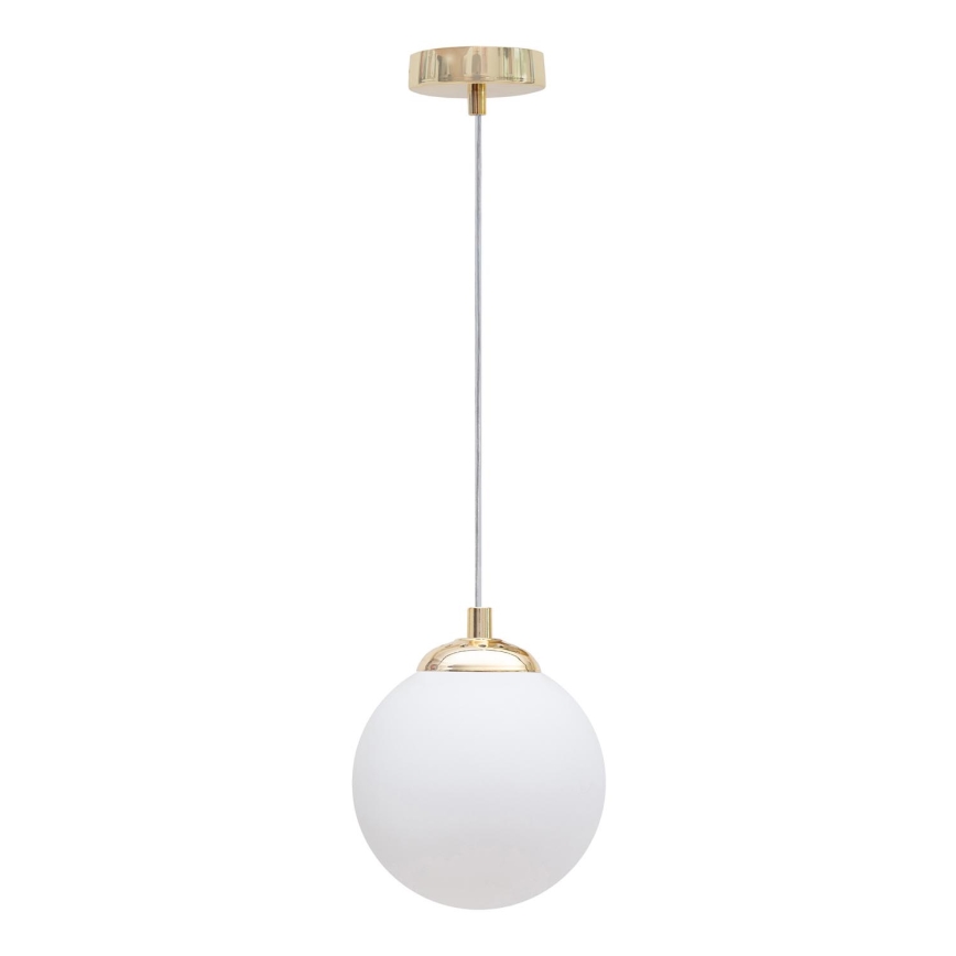 Pendellampe FIRA 1xE27/60W/230V guldfarvet