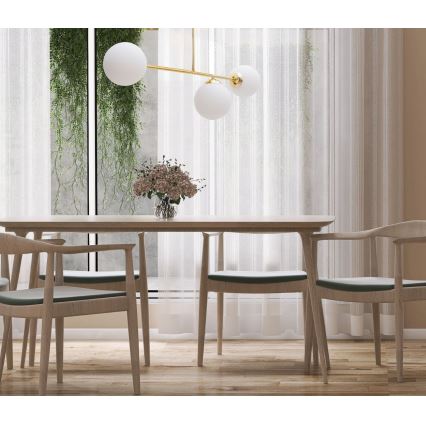Pendellampe FIRA 3xE27/60W/230V guldfarvet