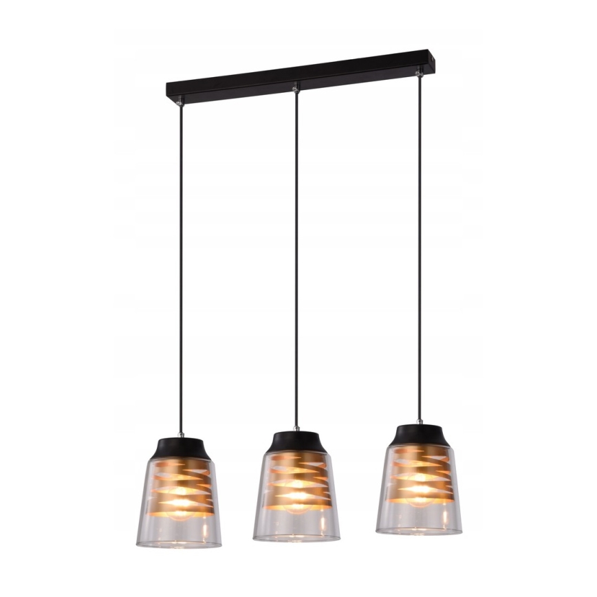 Pendellampe FRESNO 3xE27/60W/230V