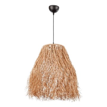 Pendellampe FRINGE 1xE27/40W/230V raffia
