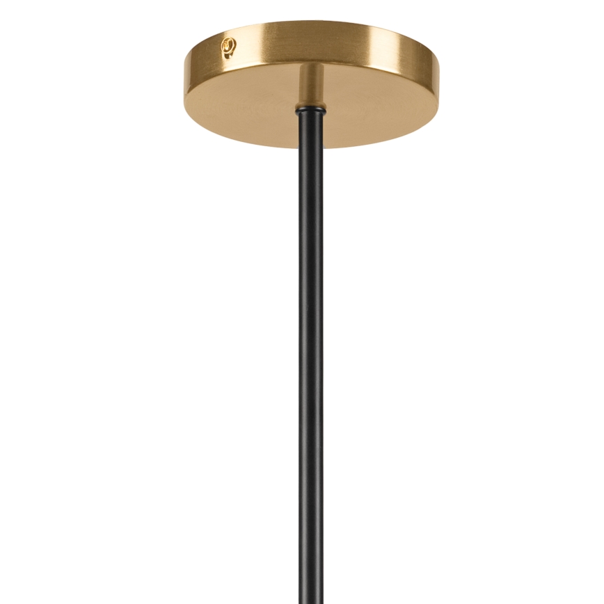 Pendellampe GEORGIA 5xE14/5W/230V guldfarvet/røget beige