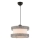 Pendellampe HALO 1xE27/60W/230V creme/grå