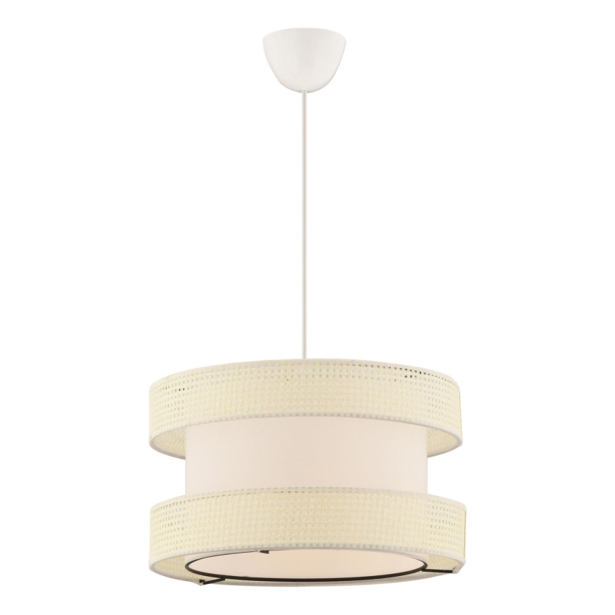 Pendellampe HALO 1xE27/60W/230V creme