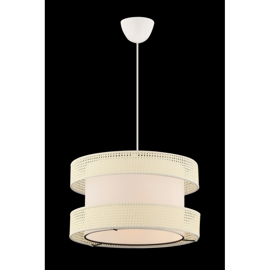 Pendellampe HALO 1xE27/60W/230V creme
