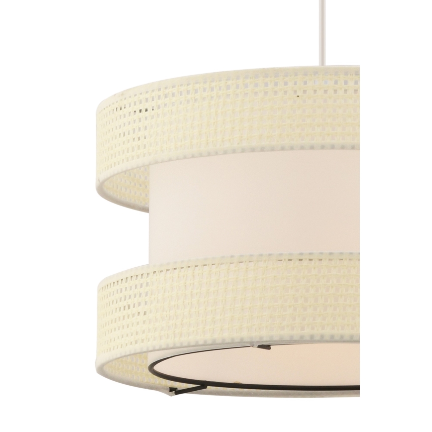 Pendellampe HALO 1xE27/60W/230V creme