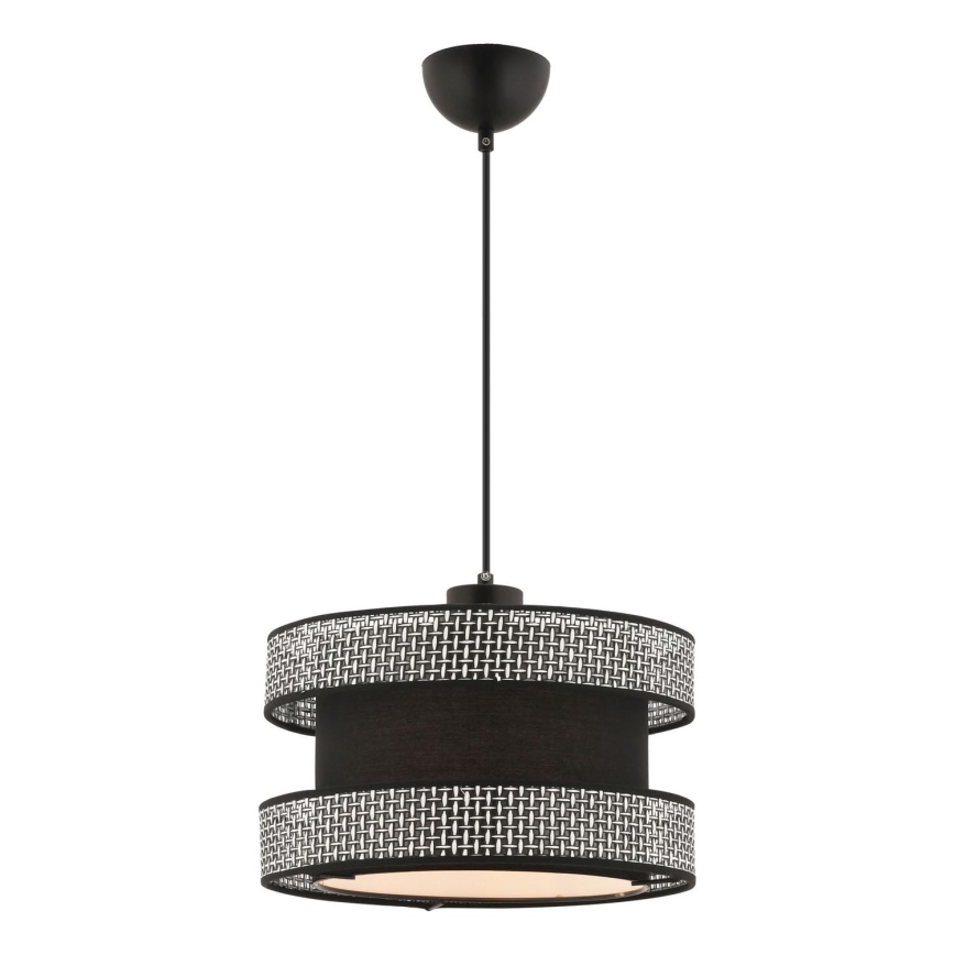Pendellampe HALO 1xE27/60W/230V sort/grå