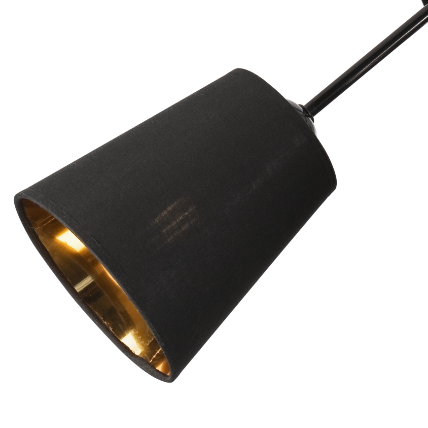 Pendellampe IRMA 3xE27/15W/230V sort