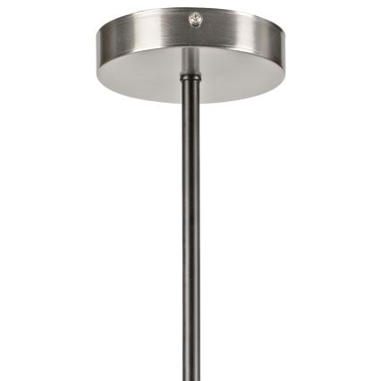 Pendellampe LILOU 4xE14/5W/230V mat krom/røget