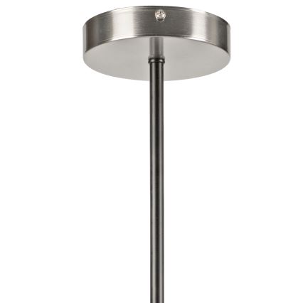 Pendellampe LILOU 6xE14/5W/230V mat krom/røget