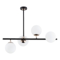 Pendellampe LURO 4xE14/10W/230V sort