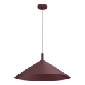 Pendellampe med kabel ANEGA 1xGX53/15W/230V Ø 50 cm bordeaux