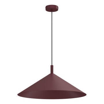Pendellampe med kabel ANEGA 1xGX53/15W/230V Ø 50 cm bordeaux