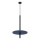 Pendellampe med kabel FELTRO 1xG9/8W/230V sort/blå